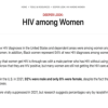 HIV Among Women (Web)