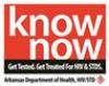  Know Now. Get Tested. Get Treated for HIV and STDs. Logo
