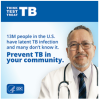 Think. Test. Treat TB Campaign. Go to campaign website