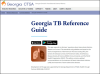 Georgia TB Reference Guide. Go to manual