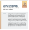 Stimulant Safety (PDF)