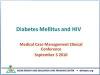 Thumbnail image of Diabetes Mellitus and HIV 