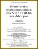 Thumbnail image of Memento Therapeutique du VIH/SIDA en Afrique 