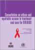Thumbnail image of Consultation on Ethics and Equitable Access to Treatment and Care for HIV/AIDS 