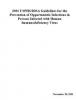 Thumbnail image of 2001 USPHS/IDSA Guidelines for the Prevention of Opportunistic Infections in Persons Infected with Human Immunodeficiency Virus 