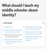 Middle School and Identity (Web)