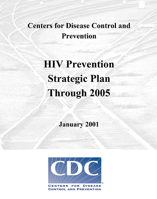 cover of HIV Prevention Strategic Plan through 2005